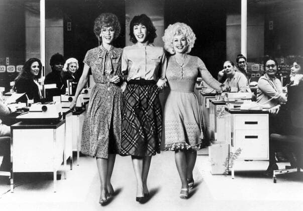 Jan. 31, 2006 - NINE TO FIVE.TV-FILM STILL. JANE FONDA LILY TOMLIN DOLLY PARTON - ZUMAg49_ 20060131_baf_g49_013 Copyright: xGlobexPhotosx