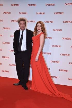 Rome, Palazzo Delle Esposizioni, Campari Gala evening for the launch of the Short Movie Red Diaries, Photo: Paolo Sorrentino Caroline Tillette  Copyright: xVincenzoxLandix xIPAx
