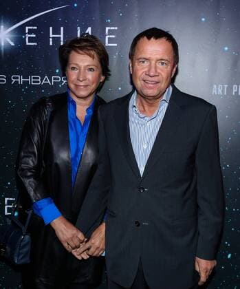 MOSCOW, RUSSIA - JANUARY 24, 2017: Tatyana Yumasheva (L), daughter of first Russian President Boris Yeltsin, and her husband Valentin Yumashev, former Kremlin chief of staff, attend the Moscow premiere of Russian film director Fyodor Bondarchuk s new science fiction drama film Attraction at the Karo 11 Oktyabr Cinema. Valery Sharifulin TASS  TS03EE11