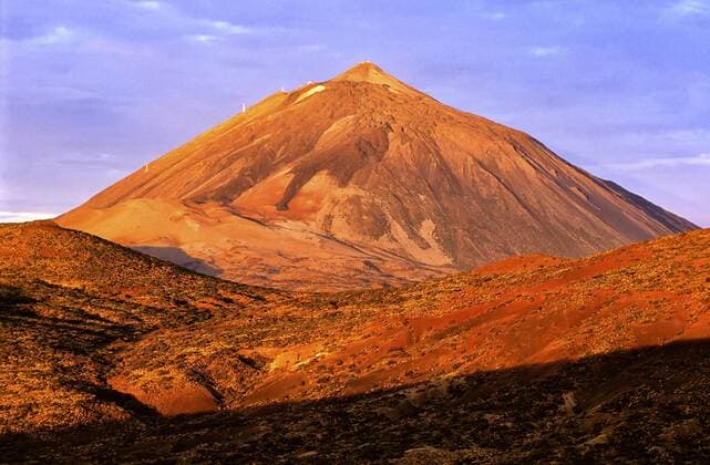 Spain, Tenerife, Sunrise over El Teide  DSGF01344