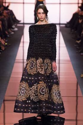 215042 Marineau Starface 2017-01-24 Paris France Paris Fashion week. Defile Haute Couture Printemps ete 2017. Giorgio Armani Prive. Armani Privé, spring-summer 2017 Paris, France Paris Fashion week. Defile Haute Couture Spring Summer 2017. Giorgio Armani Prive. Editorial use only _sans_perso  Copyright: xMarineaux STAR_215042_035