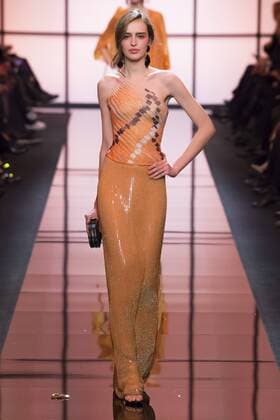 215042 Marineau Starface 2017-01-24 Paris France Paris Fashion week. Defile Haute Couture Printemps ete 2017. Giorgio Armani Prive. Armani Privé, spring-summer 2017 Paris, France Paris Fashion week. Defile Haute Couture Spring Summer 2017. Giorgio Armani Prive. Editorial use only _sans_perso  Copyright: xMarineaux STAR_215042_042