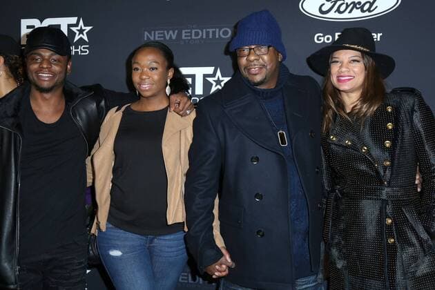 LOS ANGELES - JAN 23: Guests, Bobby Brown, Alicia Etheredge at the BET s The New Edition Story Premiere Screening at Paramount Studios on January 23, 2017 in Los Angeles, CA  Copyright: xHPAx xIPAx