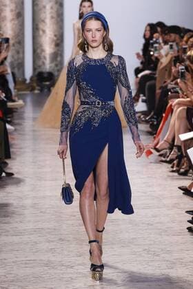 215064 Marineau Starface 2017-01-25 Paris France Paris Fashion week. Defile Haute Couture Printemps ete 2017. Elie Saab. Paris Fashion week. Defile Haute Couture Spring Summer 2017. Maison Margiela Elie Saab , Couture, spring-summer 2017 Paris, France Editorial use only _sans_perso  Copyright: xMarineaux STAR_215064_027