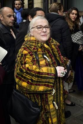 Josiane Balasko CELEBRITES : Ankunft Modenschau - JP Gaultier - Paris - 25 01 2017 JBAutissier Panoramic 
