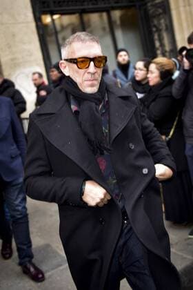 Vincent Cassel CELEBRITES : Ankunft Modenschau - JP Gaultier - Paris - 25 01 2017 JBAutissier Panoramic 