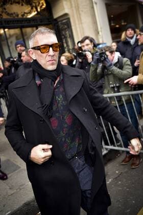 Vincent Cassel CELEBRITES : Ankunft Modenschau - JP Gaultier - Paris - 25 01 2017 JBAutissier Panoramic 
