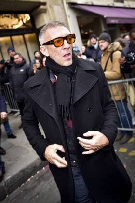Vincent Cassel CELEBRITES : Ankunft Modenschau - JP Gaultier - Paris - 25 01 2017 JBAutissier Panoramic 