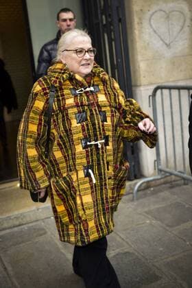 Josiane Balasko CELEBRITES : Ankunft Modenschau - JP Gaultier - Paris - 25 01 2017 JBAutissier Panoramic 
