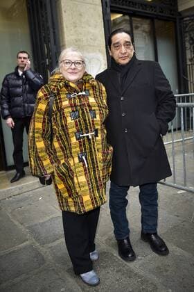 Josiane Balasko CELEBRITES : Ankunft Modenschau - JP Gaultier - Paris - 25 01 2017 JBAutissier Panoramic 