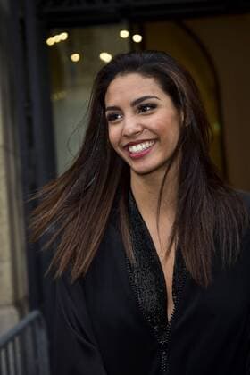 Chloe Mortaud CELEBRITES : Ankunft Modenschau - JP Gaultier - Paris - 25 01 2017 JBAutissier Panoramic 
