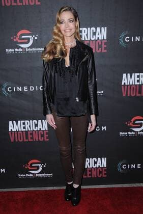January 25, 2017 - Hollywood, CA, United States - 25 January 2017 - Hollywood, California - Denise Richards. American Violence Los Angeles Premiere held at The Egyptian Theater. Photo Credit: AdMedia Hollywood United States - ZUMAa123 20170125_zaa_a123_087 Copyright: xBirdiexThompsonx