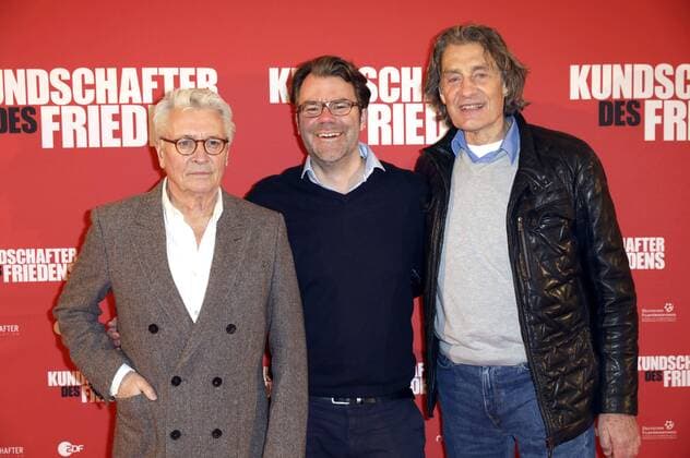 Bilder des Tages Herny Hübchen, Robert Thalheim und Winfried Glatzeder bei der Premiere des Kinofilms Kundschafter des Friedens in der Lichtburg. Essen, 25.01.2017 Foto:xgbrcix xFuturexImage