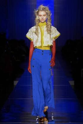 215071 Marineau Starface 2017-01-25 Paris France Paris Fashion week. Defile Haute Couture Printemps ete 2017. Jean Paul Gaultier. Paris Fashion week. Defile Haute Couture Spring Summer 2017. Jean Paul Gaultier. Jean Paul Gaultier , Couture, spring-summer 2017 Paris, France Editorial use only _sans_perso  Copyright: xMarineaux STAR_215071_039