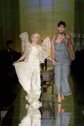 215071 Marineau Starface 2017-01-25 Paris France Paris Fashion week. Defile Haute Couture Printemps ete 2017. Jean Paul Gaultier. Paris Fashion week. Defile Haute Couture Spring Summer 2017. Jean Paul Gaultier. Jean Paul Gaultier , Couture, spring-summer 2017 Paris, France Editorial use only _sans_perso  Copyright: xMarineaux STAR_215071_084