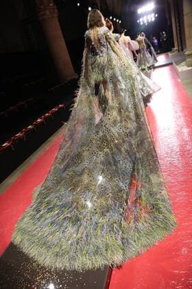 Haute Couture Guo Pei MODE : Fashion Week - Guo Pei- 25 01 2017 StephaneChemin Panoramic 