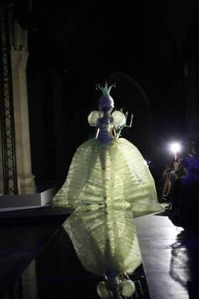 Haute Couture Guo Pei MODE : Fashion Week - Guo Pei- 25 01 2017 StephaneChemin Panoramic 
