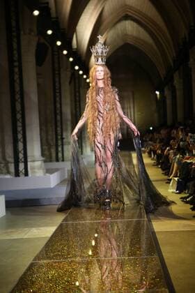 Haute Couture Guo Pei MODE : Fashion Week - Guo Pei- 25 01 2017 StephaneChemin Panoramic 