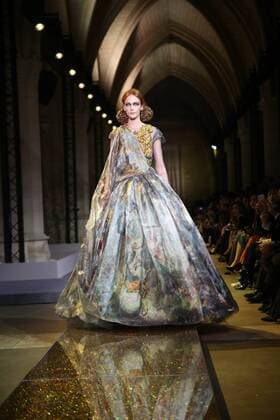 Haute Couture Guo Pei MODE : Fashion Week - Guo Pei- 25 01 2017 StephaneChemin Panoramic 