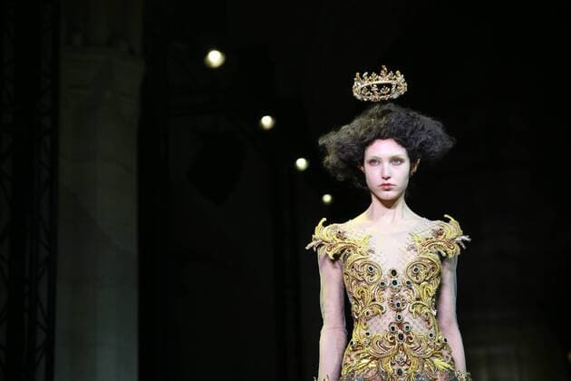 Haute Couture Guo Pei MODE : Fashion Week - Guo Pei- 25 01 2017 StephaneChemin Panoramic 