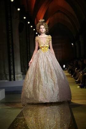 Haute Couture Guo Pei MODE : Fashion Week - Guo Pei- 25 01 2017 StephaneChemin Panoramic 