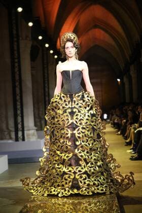 Haute Couture Guo Pei MODE : Fashion Week - Guo Pei- 25 01 2017 StephaneChemin Panoramic 