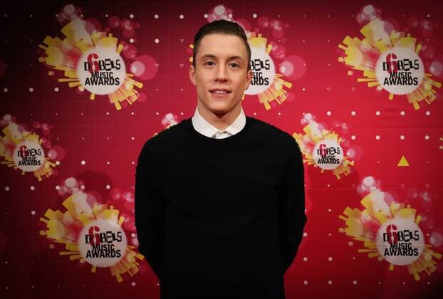 Loic Nottet arrives for the second edition of the D6bels music awards for artists of Federation Wallonie-Bruxelles, Thursday 26 January 2017.  VIRGINIExLEFOUR 05033965