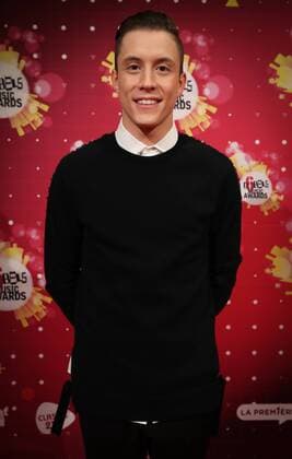 Loic Nottet arrives for the second edition of the D6bels music awards for artists of Federation Wallonie-Bruxelles, Thursday 26 January 2017.  VIRGINIExLEFOUR 05033963