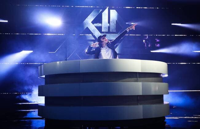 Kid Noize performs at the second edition of the D6bels music awards for artists of Federation Wallonie-Bruxelles, Thursday 26 January 2017.  VIRGINIExLEFOUR 05034088