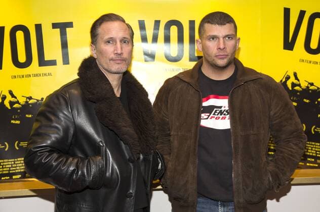 Benno Fürmann und Tarek Ehlail bei der Premiere des Kinofilms Volt im Metropol Kino. Düsseldorf, 26.01.2017 Foto:xI.xEdinger xFuturexImage