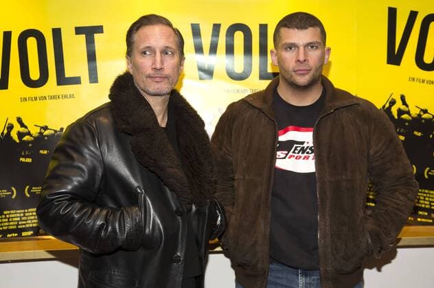 Benno Fürmann und Tarek Ehlail bei der Premiere des Kinofilms Volt im Metropol Kino. Düsseldorf, 26.01.2017 Foto:xI.xEdinger xFuturexImage