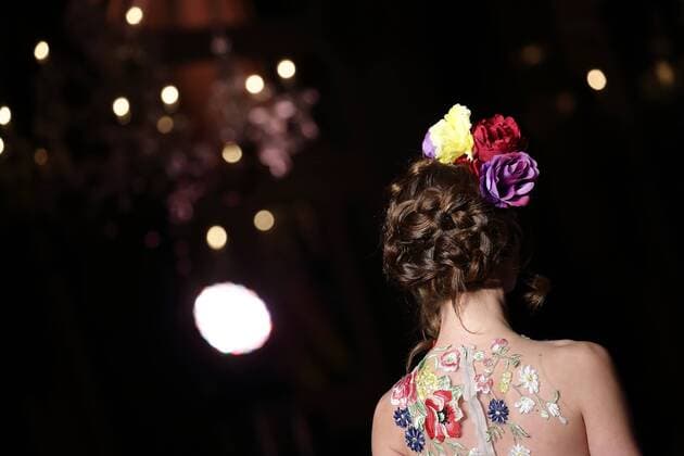 AltaRoma Fashion Week - Giada Curti Modenschau in Rom Jan 27, 2017 - Rome, Italy - Giada Curti Spr Sum 2017 at Altaroma fashion week in Roma. Rome Italy - ZUMAi15_ 20170127_zaf_i15_026 Copyright: xEvandroxInettix