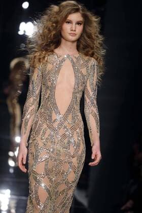 AltaRoma Fashion Week - Rani Zakhem Modenschau in Rom Jan 27, 2017 - Rome, Italy - Rani Zakhem Spr Sum 2017 at Altaroma fashion week in Roma. Rome Italy - ZUMAi15_ 20170127_zaf_i15_044 Copyright: xEvandroxInettix