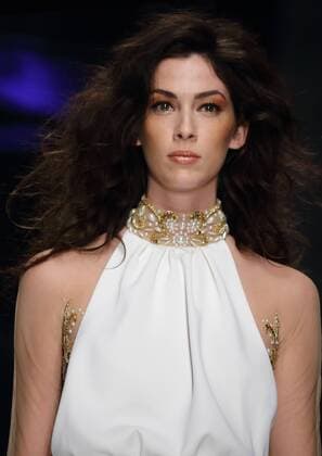 AltaRoma Fashion Week - Rani Zakhem Modenschau in Rom Jan 27, 2017 - Rome, Italy - Rani Zakhem Spr Sum 2017 at Altaroma fashion week in Roma. Rome Italy - ZUMAi15_ 20170127_zaf_i15_048 Copyright: xEvandroxInettix