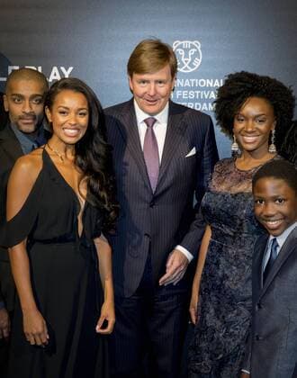 27-01-2017 Rotterdam King Willem-Alexander during the world premiere of Double Play at the International Film Festival Rotterdam ( IFFR) at the Oude Luxor theater in Rotterdam.  Copyright: PPEx