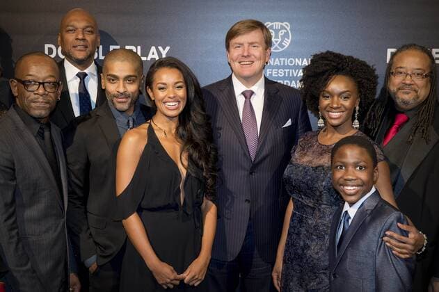 Bilder des Tages 27-01-2017 Rotterdam King Willem-Alexander during the world premiere of Double Play at the International Film Festival Rotterdam ( IFFR) at the Oude Luxor theater in Rotterdam.  Copyright: PPEx