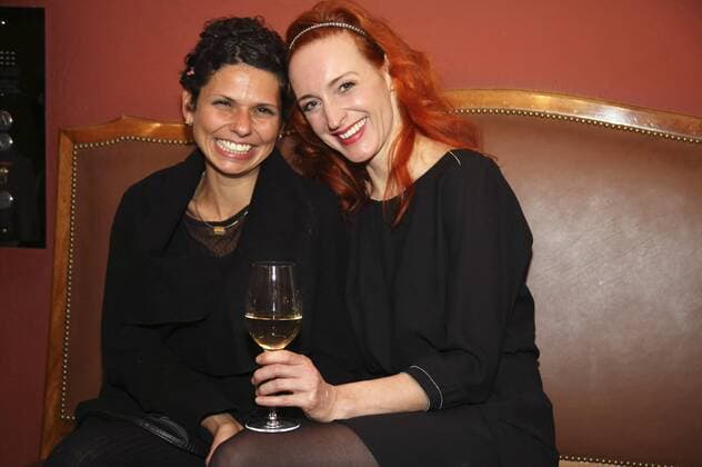 Juliana Guaiato-Aufschnaiter und Silvia Meisterle bei der Premieren-Party des Theaterstücks Harold und Maude sowie der Geburtstagsfeier zum 90. Geburtstag von Erni Mangold im Hotel Regina.Wien, 26.01.2017 Foto:xF.xJ.xMorgenbesserx xFuturexImage