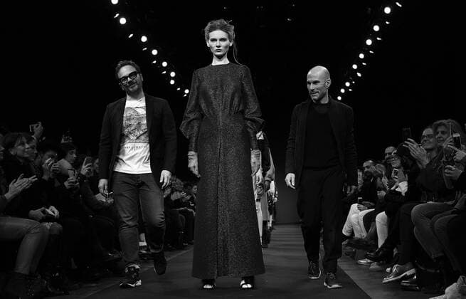 Fashion Week AltaRoma in Rom - Fotostory schwarz-weiß Jan 29, 2017 - Rome, Italy - Rome Fashion Week by AltaRoma AltaModa, last day with people, bloggers, guest, model, backstage and catwalk. Rome Italy - ZUMAi15_ 20170129_zaf_i15_006 Copyright: xEvandroxInettix