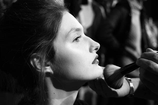 Fashion Week AltaRoma in Rom - Fotostory schwarz-weiß Jan 29, 2017 - Rome, Italy - Rome Fashion Week by AltaRoma AltaModa, last day with people, bloggers, guest, model, backstage and catwalk. Rome Italy - ZUMAi15_ 20170129_zaf_i15_013 Copyright: xEvandroxInettix