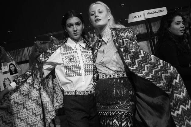 Jan 29, 2017 - Rome, Italy - Rome Fashion Week by AltaRoma AltaModa, last day with people, bloggers, guest, model, backstage and catwalk. Rome Italy - ZUMAi15_ 20170129_zaf_i15_048 Copyright: xEvandroxInettix