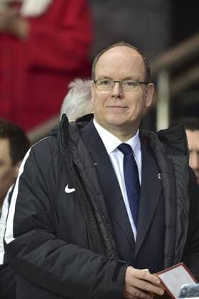 Fürst Albert II. von Monaco besucht Fußballspiel von Monaco in Paris SAS Prince ALbert II de Monaco CELEBRITES : PSG vs Monaco - L1 - 29 01 2017 JBAutissier 