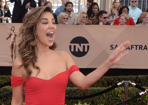 TV personality Liz Hernandez arrives for the the 23rd annual SAG Awards held at the Shrine Auditorium in Los Angeles on January 29, 2017. The Screen Actors Guild Awards will be broadcast live on TNT and TBS.  LAP20170129009 JIMxRUYMEN