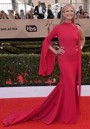 TV personality Nancy O Dell arrives for the the 23rd annual SAG Awards held at the Shrine Auditorium in Los Angeles on January 29, 2017. The Screen Actors Guild Awards will be broadcast live on TNT and TBS.  LAP20170129006 JIMxRUYMEN