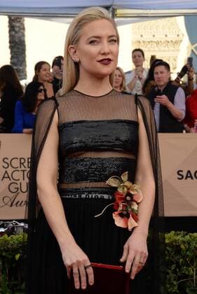 Actress Kate Hudson arrives for the the 23rd annual SAG Awards held at the Shrine Auditorium in Los Angeles on January 29, 2017. The Screen Actors Guild Awards will be broadcast live on TNT and TBS.  LAP20170129134 JIMxRUYMEN