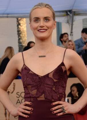 Actress Taylor Schilling arrives for the the 23rd annual SAG Awards held at the Shrine Auditorium in Los Angeles on January 29, 2017. The Screen Actors Guild Awards will be broadcast live on TNT and TBS.  LAP20170129319 JIMxRUYMEN