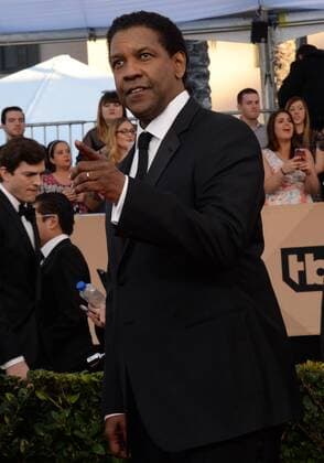 Actor Denzel Washington arrives for the the 23rd annual SAG Awards held at the Shrine Auditorium in Los Angeles on January 29, 2017. The Screen Actors Guild Awards will be broadcast live on TNT and TBS.  LAP20170129241 JIMxRUYMEN