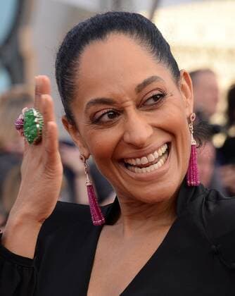 Actress Tracee Ellis Ross arrives for the the 23rd annual SAG Awards held at the Shrine Auditorium in Los Angeles on January 29, 2017. The Screen Actors Guild Awards will be broadcast live on TNT and TBS.  LAP20170129349 JIMxRUYMEN