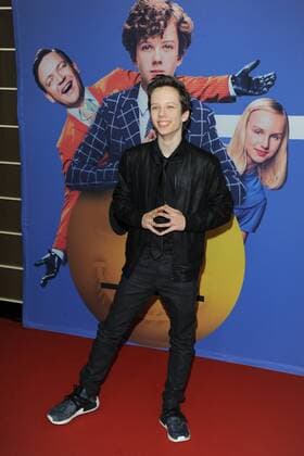 Arved Friese Ankunft, roter Teppich zur Kinderfilm Premiere Timm Thaler im Zoo Palast in Berlin, am 29.01.2016