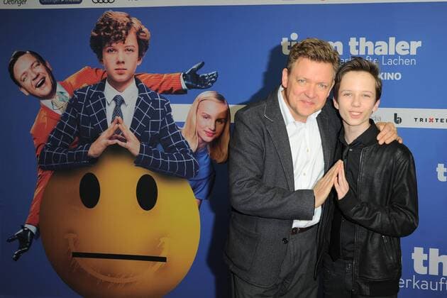 Arved Friese, Justus von Donanyi Ankunft, roter Teppich zur Kinderfilm Premiere Timm Thaler im Zoo Palast in Berlin, am 29.01.2016