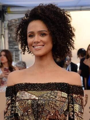 Actress Nathalie Emmanuel arrives for the the 23rd annual SAG Awards held at the Shrine Auditorium in Los Angeles on January 29, 2017. The Screen Actors Guild Awards will be broadcast live on TNT and TBS.  LAP20170129422 JIMxRUYMEN
